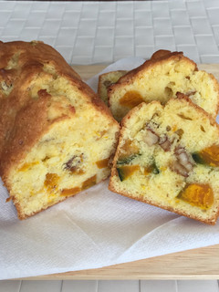 かぼちゃとくるみのパウンドケーキ-レシピのメイン写真