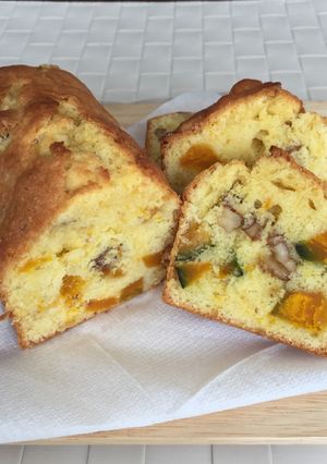 かぼちゃとくるみのパウンドケーキ-レシピのメイン写真