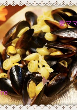 ワンポットで「ムール貝のパスタ」-レシピのメイン写真