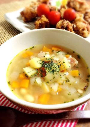 あったかい綾野菜スープ-レシピのメイン写真