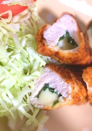 大葉とチーズささみフライ-レシピのメイン写真