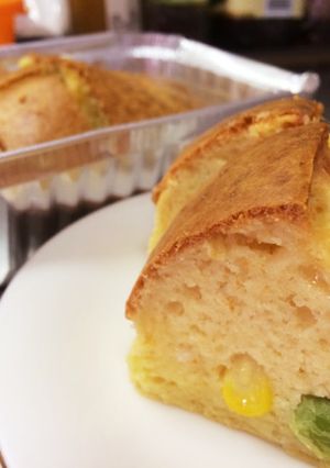 枝豆とコーンとチーズのパウンドケーキ-レシピのメイン写真