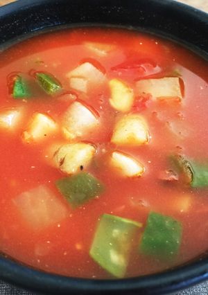 野菜超たっぷりミネストローネ-レシピのメイン写真