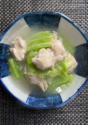 春キャベツと鶏もも肉のとろみ煮-レシピのメイン写真