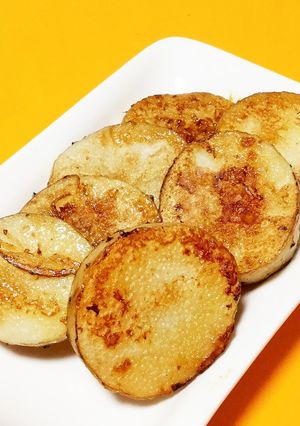 ほくほく!サクサク?皮付き長芋焼き✩-レシピのメイン写真