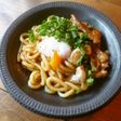 照り焼き温玉うどん♪