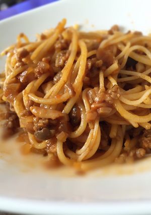 きのこミートソース☆カレールー入り☆-レシピのメイン写真
