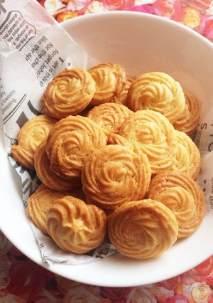 混ぜるだけ！絞りクッキー♪-レシピのメイン写真