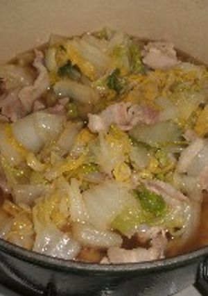 豚肉と白菜の無水煮-レシピのメイン写真