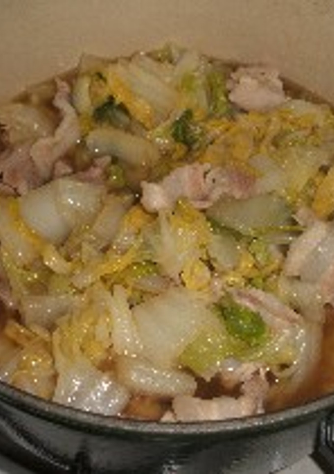 豚肉と白菜の無水煮-レシピのメイン写真