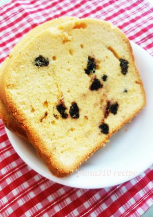 HBで♪レーズン＆ブルーベリーケーキ-レシピのメイン写真