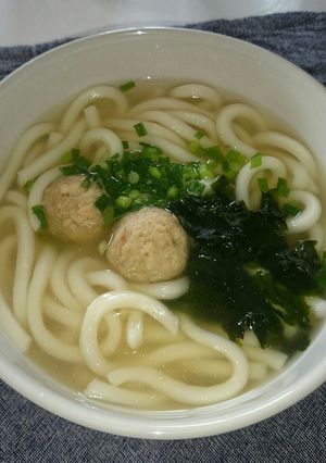 冷凍うどんで手早くランチ( ´∀`)-レシピのメイン写真