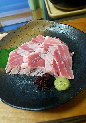 中トロの湯引き❤-レシピのメイン写真