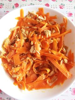 レンジで簡単にんじんしりしり-レシピのメイン写真