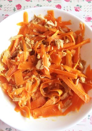 レンジで簡単にんじんしりしり-レシピのメイン写真