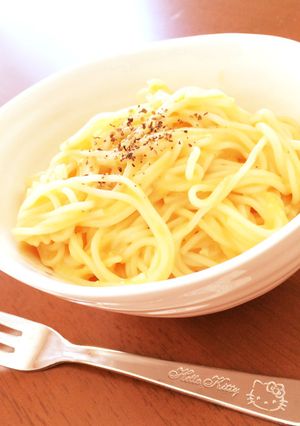 ☆和風カルボナーラ素麺☆-レシピのメイン写真