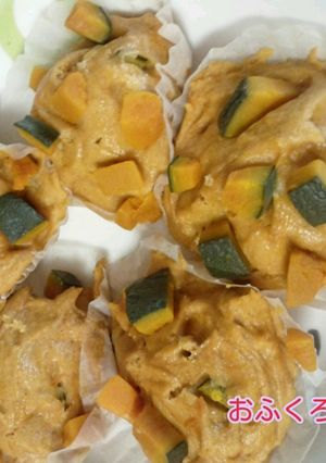 かぼちゃのしょうが蒸しパン-レシピのメイン写真