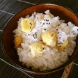 蒸し器で本格栗おこわ