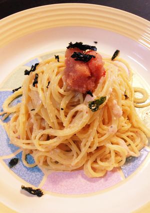 超☆簡単 明太子スパゲッティ-レシピのメイン写真