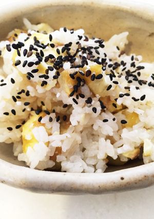 秋は栗めし（栗ごはん）簡単バージョン-レシピのメイン写真