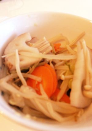 ※備忘録※冷蔵庫残り野菜と冷凍うどん-レシピのメイン写真