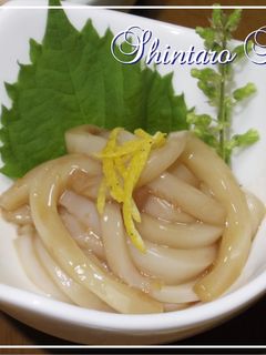 柚子香る☆イカの肝和え☆-レシピのメイン写真