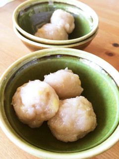 片栗粉で簡単タイの味★ココナッツバナナ餅-レシピのメイン写真