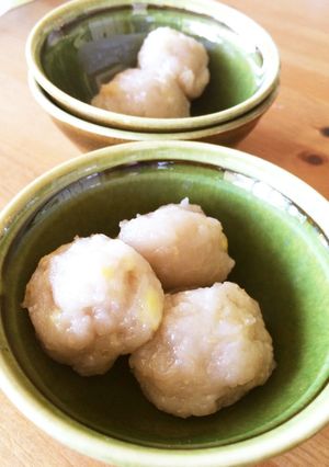 片栗粉で簡単タイの味★ココナッツバナナ餅-レシピのメイン写真