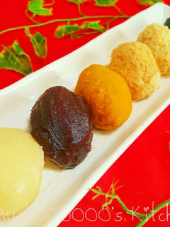 お彼岸に♪電子レンジで簡単おはぎ♪-レシピのメイン写真