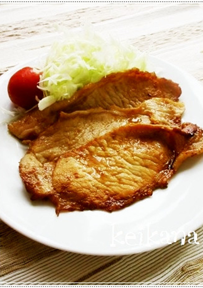 仕上げはレンジ☆作り置き♪豚肉の生姜焼き-レシピのメイン写真