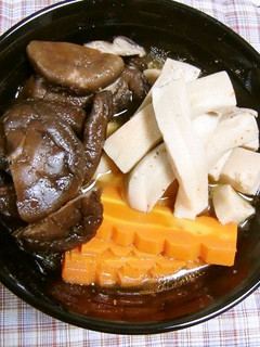 新あさひ豆腐と干し椎茸・人参の中華風煮物-レシピのメイン写真