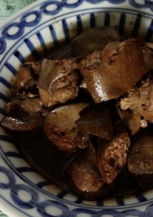 鶏レバーのバルサミコ風味煮-レシピのメイン写真