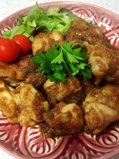 鶏もも肉の♪やわらか♪おろし玉ねぎ炒め-レシピのメイン写真