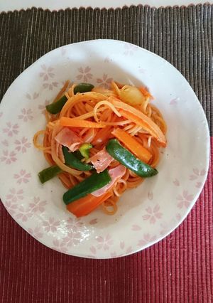 スパゲッティナポリタン-レシピのメイン写真