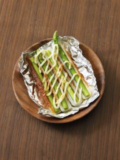 ちくわとアスパラのマヨネーズ焼き-レシピのメイン写真
