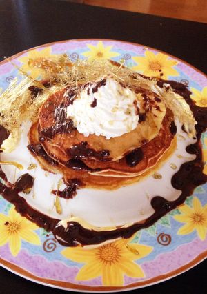 フォークじゃ切れにくいホットケーキ-レシピのメイン写真