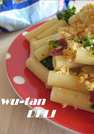 菜の花入りぺペロンチーノ-レシピのメイン写真