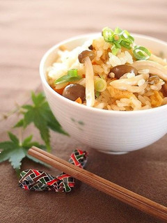うちのしめじご飯-レシピのメイン写真