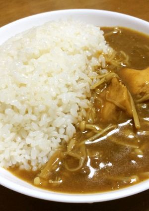 簡単レシピ『キノコ沢山のチキンカレー』-レシピのメイン写真