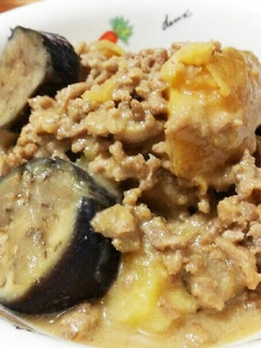 さくっと作れる!なすとじゃがいもの味噌煮-レシピのメイン写真