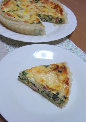 カフェ風キッシュ-レシピのメイン写真