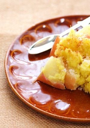 さつまいもとりんごのチーズ和え-レシピのメイン写真