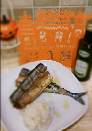 後片付け超楽チン♪フライパンde焼さんま-レシピのメイン写真