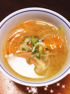 みょうがのお味噌汁-レシピのメイン写真