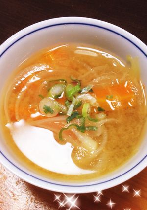みょうがのお味噌汁-レシピのメイン写真