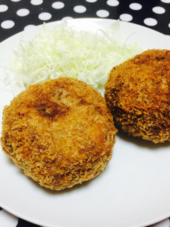 お肉感半端ない♡合挽きひき肉でメンチカツ-レシピのメイン写真
