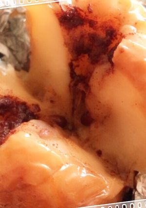 BBQデザート☆トロふわの丸ごと焼き林檎-レシピのメイン写真