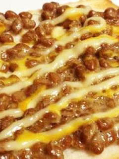 納豆トースト-レシピのメイン写真