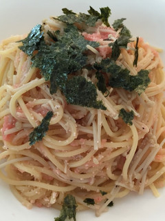 簡単!明太子ときのこのパスタ-レシピのメイン写真
