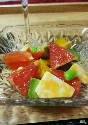 チーズとグレープフルーツのサラダ-レシピのメイン写真